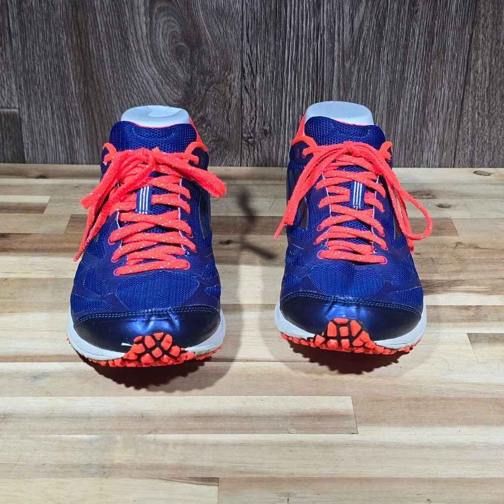 Adidas Adizero Hagio 2 Blue Orange Lightweight Running‎ Shoes 7.5 G95122